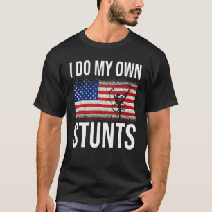 Ik doe mijn eigen stuntgymnast t-shirt