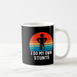 Ik Doe Mijn Eigen Stunts - Beterschapscadeau - Ble Koffiemok