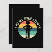 ik doe mijn eigen stunts informatiekaartje (Voorkant / Achterkant)