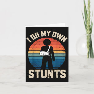 Ik Doe Mijn Eigen Stunts Jongens Gebroken Armen Wo Kaart
