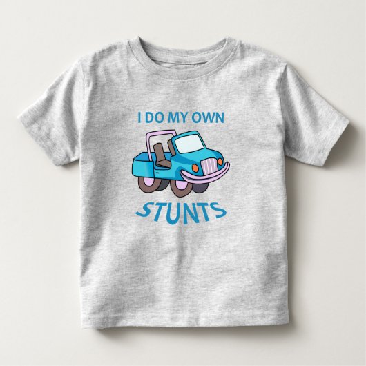 Ik doe mijn eigen stunts kinder shirts (Voorkant)