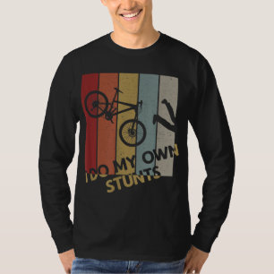 Ik doe mijn eigen stunts - Mountain Bike Funny Bik T-shirt