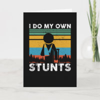 Ik doe mijn eigen stunts sport ongeluk