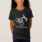 Ik doe mijn eigen stunts t-shirt (Voorkant)