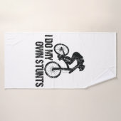 Ik doe m'n eigen steegjes op de heuvel badhanddoek (Badhanddoek)