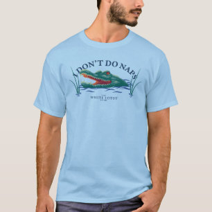 Ik Doe Niet Aan Duttjes Alligator - The White Lotu T-shirt