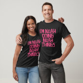 Ik doe Noah dingen Pullover Hoodie (Unisex)