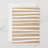 Ik doe Pizza & Brews Rehearsal Dinner Invitation Kaart (Achterkant)