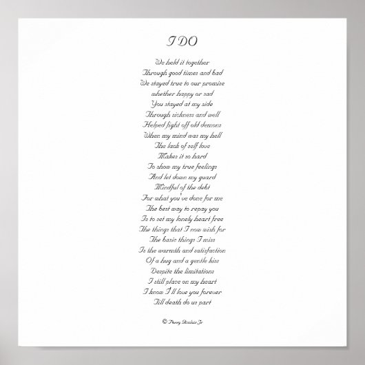 IK DOE POSTER (Voorkant)