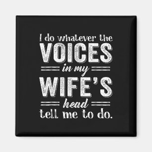 Ik doe wat de stemmen in mijn vrouwenhoofd me vert magneet