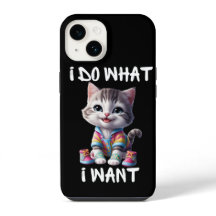 Ik Doe Wat Ik Nodig Heb Cute Kat iPhone Hoesjes