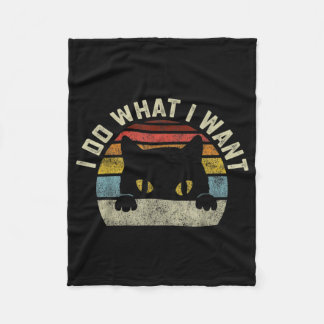 Ik doe wat ik wil fleece deken