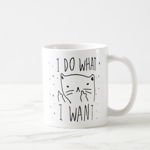 Ik doe wat ik wil koffiemok