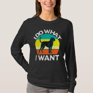 Ik doe wat ik wil met mijn hond. t-shirt