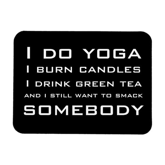 Ik doe Yoga Magneet (Horizontaal)