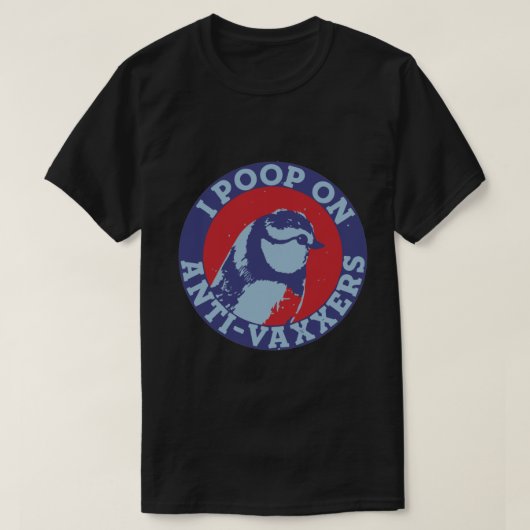 IK DOEL OP ANTI-VAXXERS T-SHIRT (Design voorkant)