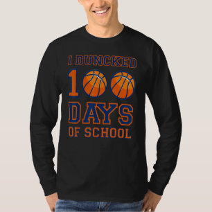 Ik donderde 100 dagen school grappige smash gedond t-shirt