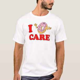 Ik Donut Care Cartoon Doughnut T-shirt