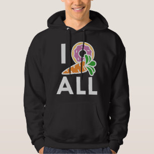 Ik Donut Wortel Alles Hoodie