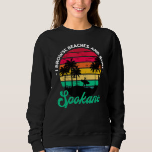 Ik doorblader stranden en Surf spekkane die op was Trui
