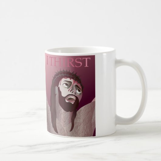 Ik dorst koffiemok (Rechts)