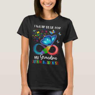 Ik Draag Blauw voor Autism Awareness Family Matchi T-shirt