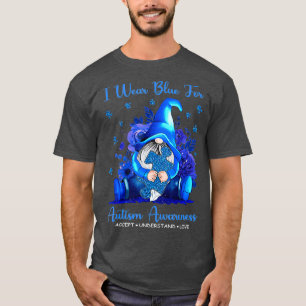 Ik Draag blauw voor autisme-bewustzijn T-shirt