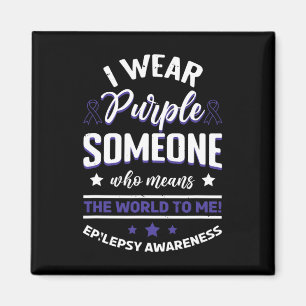 Ik Draag blauw voor iemand betekent de wereld epil Magneet