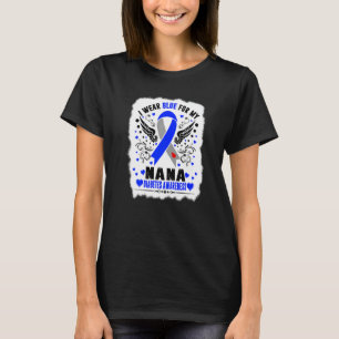 Ik Draag Blauw voor mijn Nana Grandma Diabetes Bew T-shirt