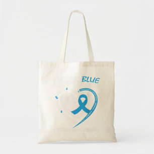 Ik draag blauw voor mijn neef omdat mijn nicht dik tote bag