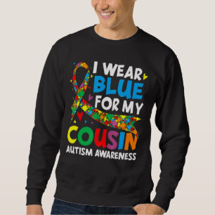 Ik Draag blauw voor mijn nicht autisme bewustzijn Trui