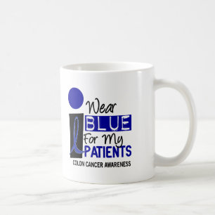 Ik Draag blauw voor mijn patiënten 9 CANCER Appar Koffiemok
