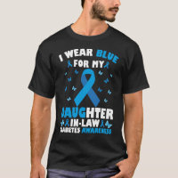 Ik Draag blauw voor mijn schoondochter type 1 diab