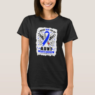 Ik Draag blauw voor mijn tante Diabetes T-shirt