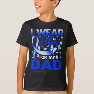 Ik Draag blauw voor mijn vader Alopecia Awareness T-shirt
