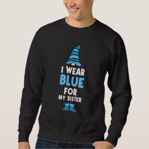 Ik Draag blauw voor mijn zuster Autism Trui