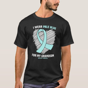 Ik Draag Bleek blauw voor mijn kleinzoon Achalasia T-shirt