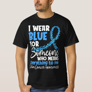 Ik Draag Blue Colorectal Cancer Colon Blue T-shirt