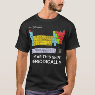 Ik Draag deze Periodiek grappige lange mouw t T-shirt