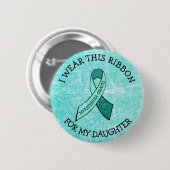 Ik Draag dit lint voor mijn Daughter MG Button (Voorkant /achterkant)