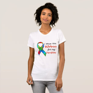 Ik draag dit lint voor mijn dochter Autism T-shirt