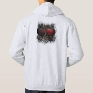 Ik draag een zonnebril bij nachtkappen hoodie