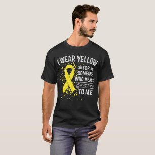Ik Draag Geel - Bewustheid Gele Ribbon Gift T-shirt