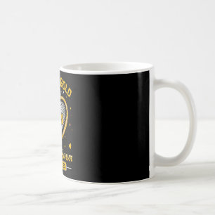 Ik draag goud voor mijn zoon lint bewustzijn kinde koffiemok