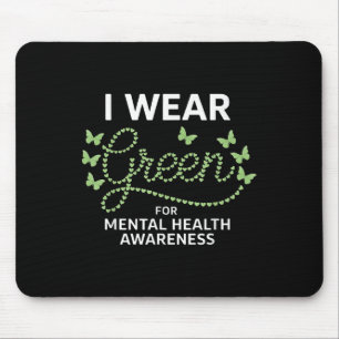 Ik Draag Green for Mental Health Awareness Mental Muismat