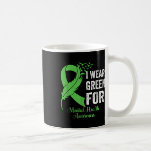 Ik Draag Green for Mental Health Awareness Month G Koffiemok