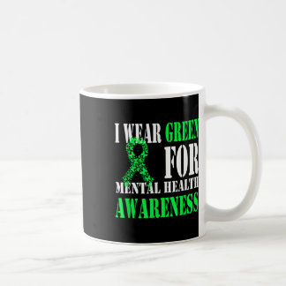 Ik Draag Green for Mental Health Awareness Shirt M Koffiemok