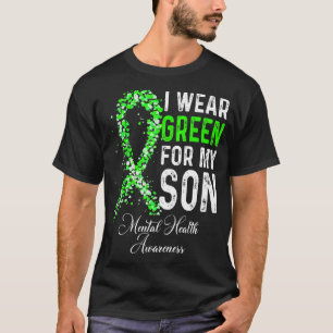 Ik Draag Green for My Son Mental Health Awareness T-shirt