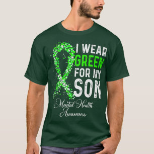 Ik Draag Green for My Son Mental Health Awareness T-shirt