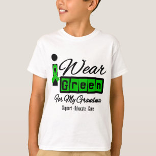 Ik Draag Green Ribbon (Retro) - oma T-shirt